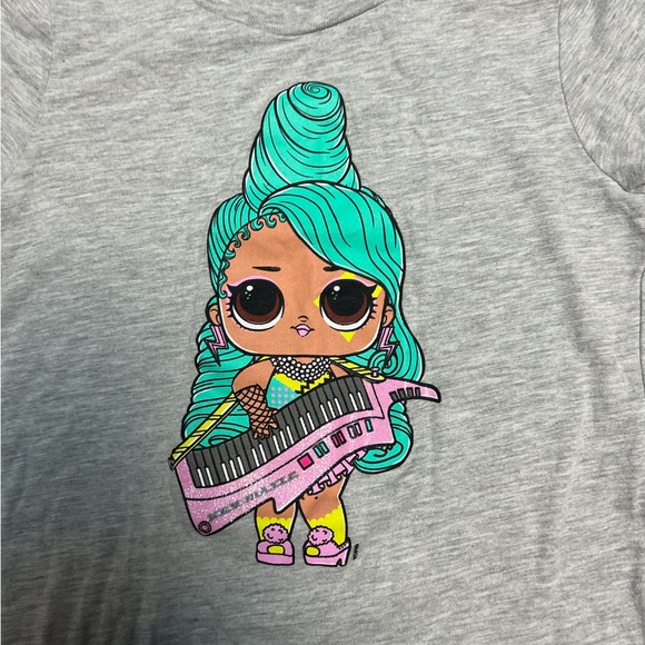 LOL Surprise girls silver top shirt - Picture 4 of 6